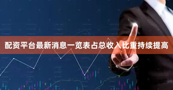 配资平台最新消息一览表占总收入比重持续提高