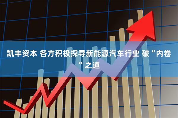 凯丰资本 各方积极探寻新能源汽车行业 破“内卷”之道